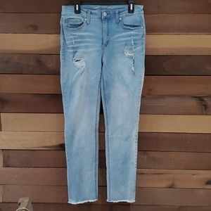 Seven7 Women Hight Rise Slim Straight Jeans